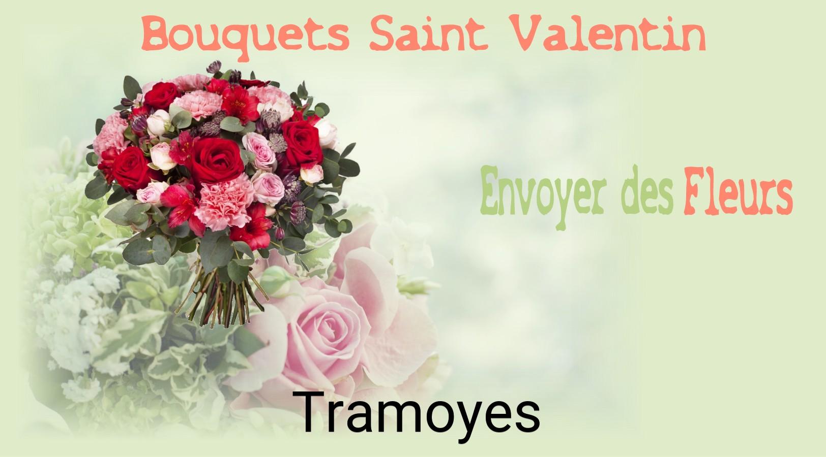 Roses de Saint-Valentin livrées à Tramoyes